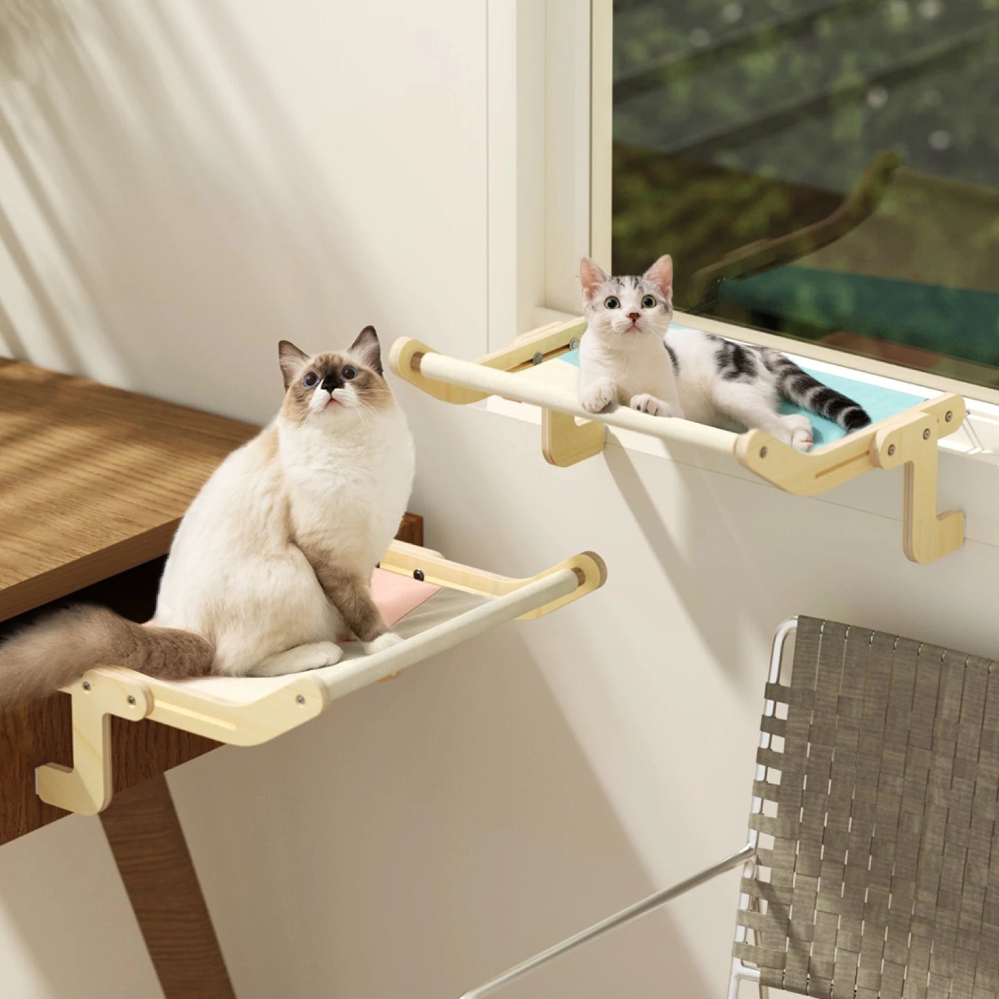 PurrView Window Perch