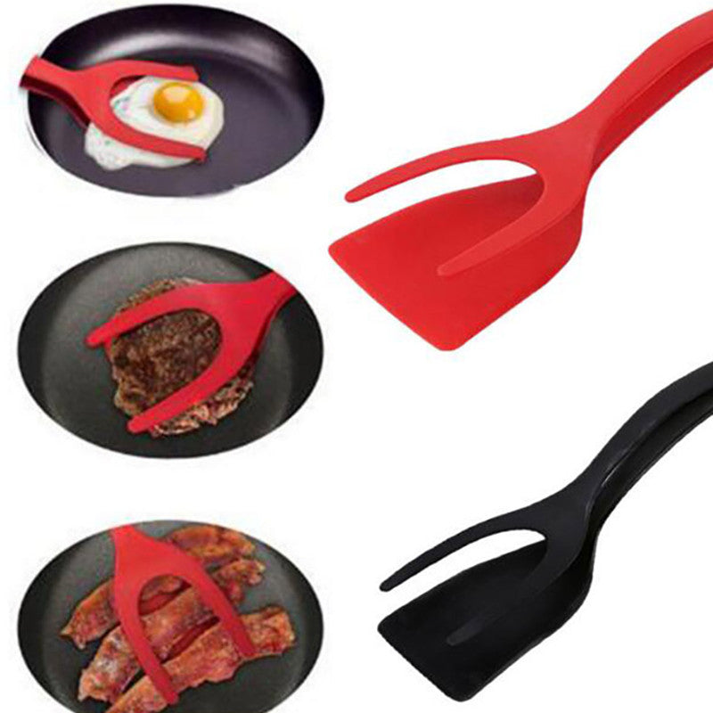 2-in-1 Spatula & Tongs