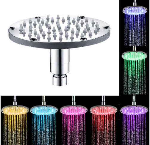 LED Color-Changing Shower Head