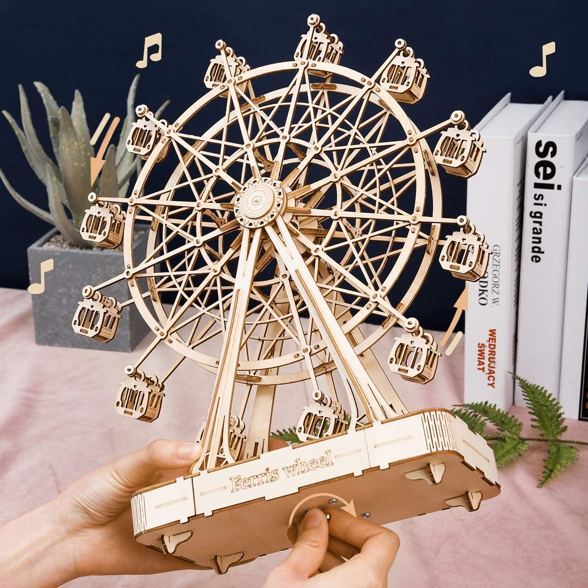 3D Ferris Wheel Wooden Puzzle