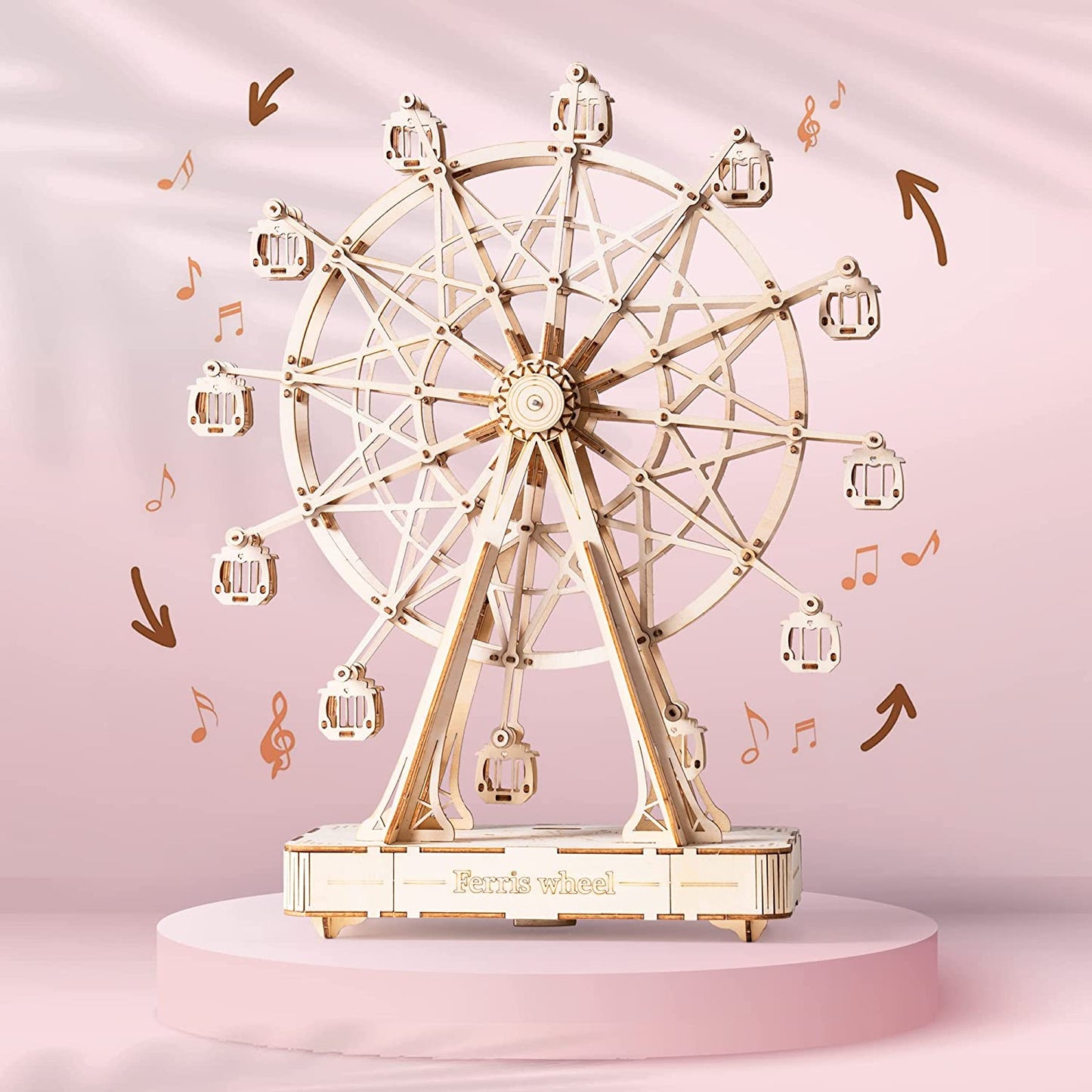 3D Ferris Wheel Wooden Puzzle