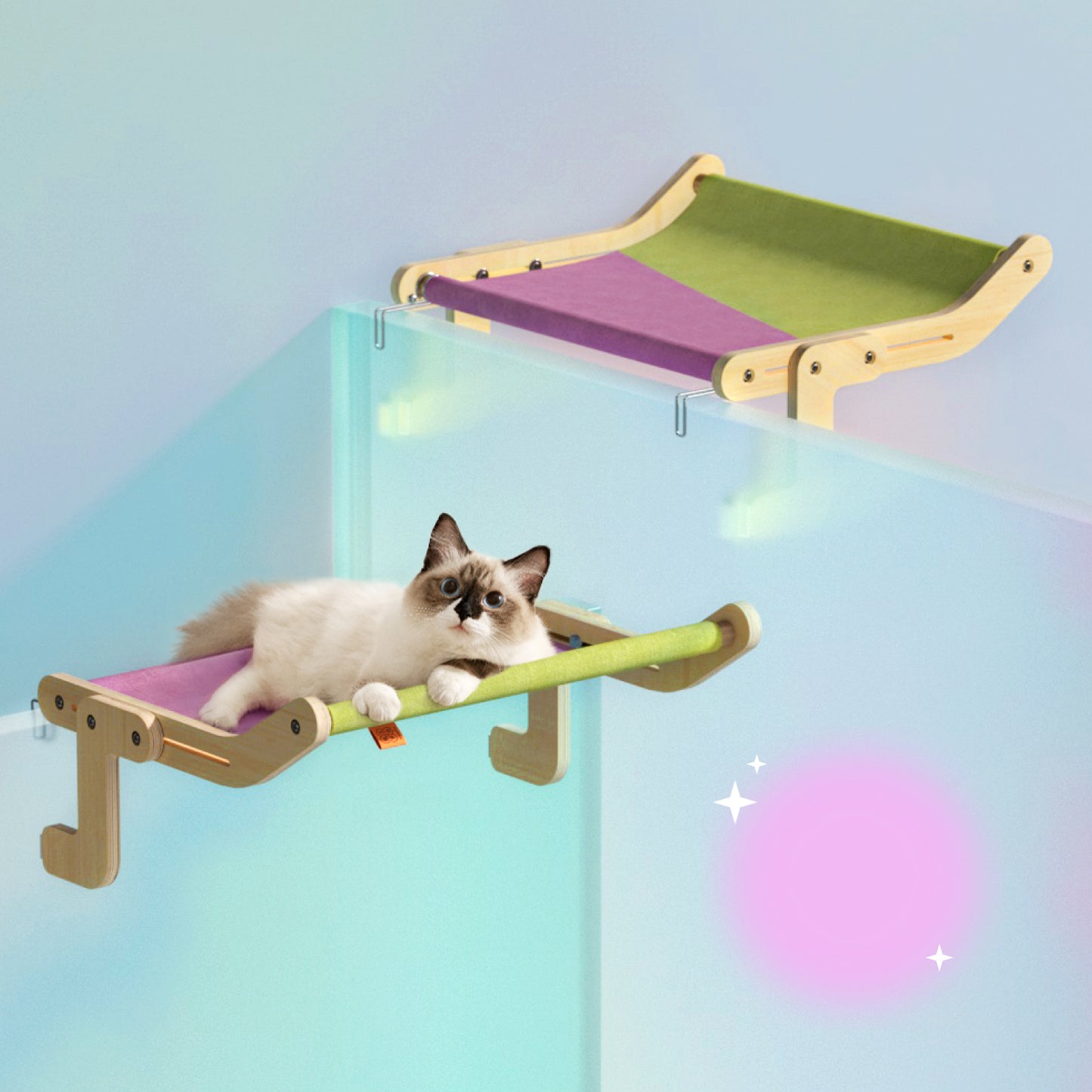 PurrView Window Perch