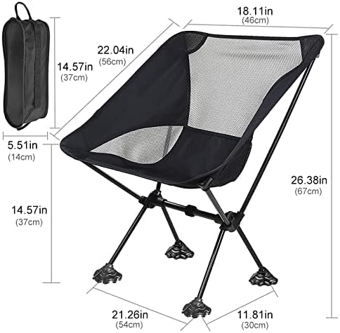 Backpacking Chair and Carry Bag