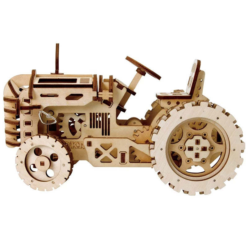 3D Wooden Tracker Puzzle