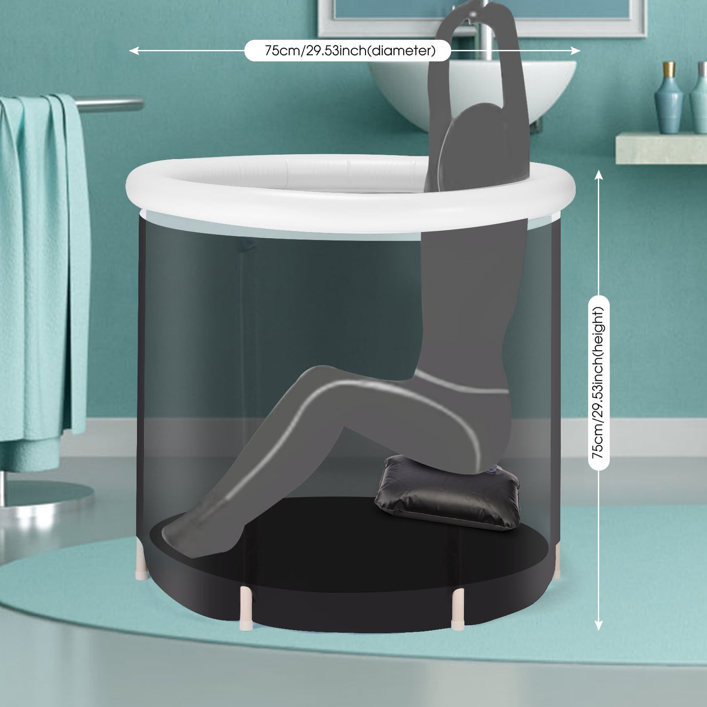 Inflatable Ice Bath Tub