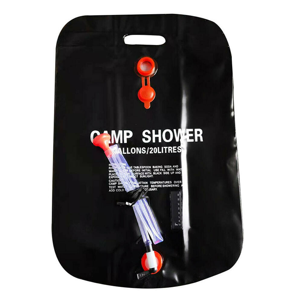 Solar Heated Portable Camping Shower Bag