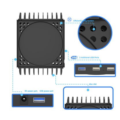 GameHub Cooling Station & Storage Rack