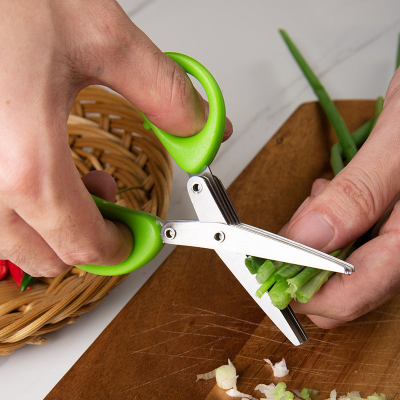 5-Blade Herb & Green Onion Scissors