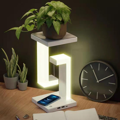 Levitating Glow Charger Lamp