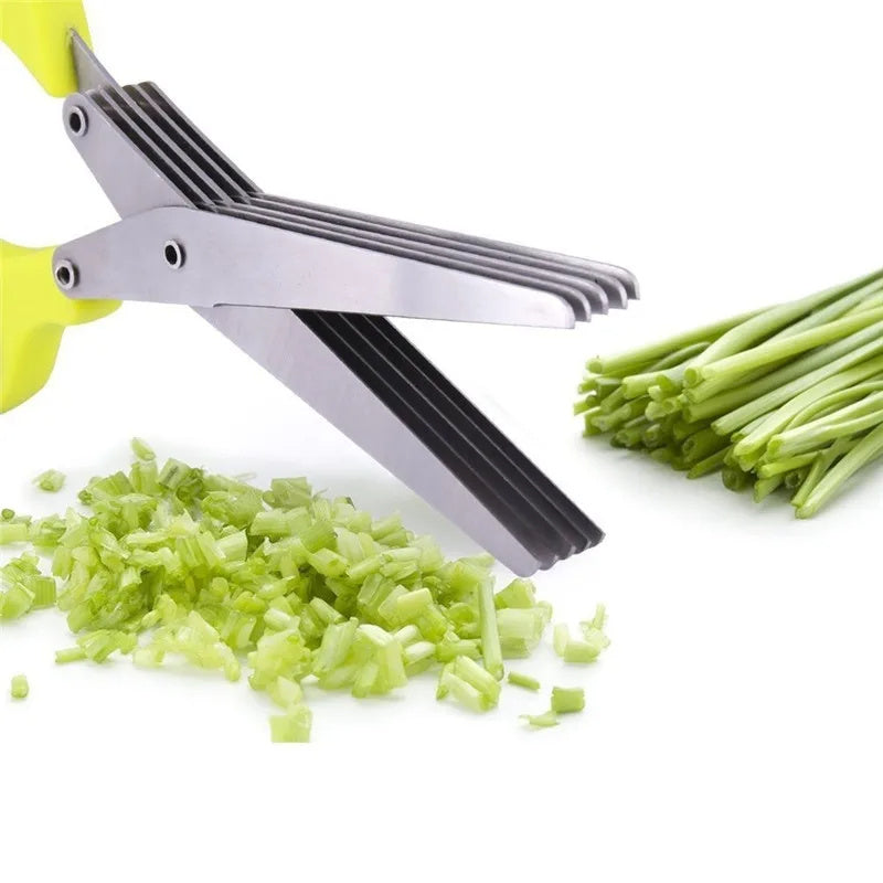 5-Blade Herb & Green Onion Scissors