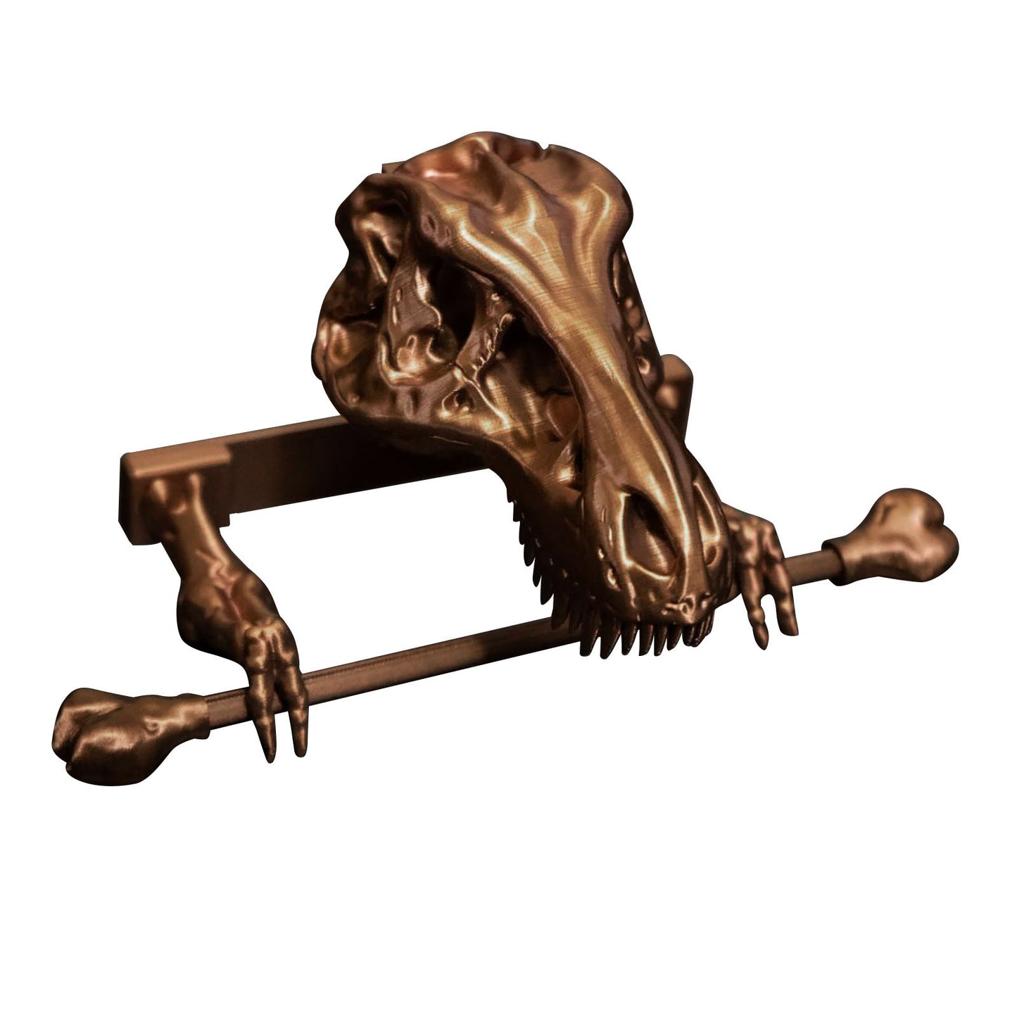 TyrannoRoll Skeleton Toilet Paper Holder