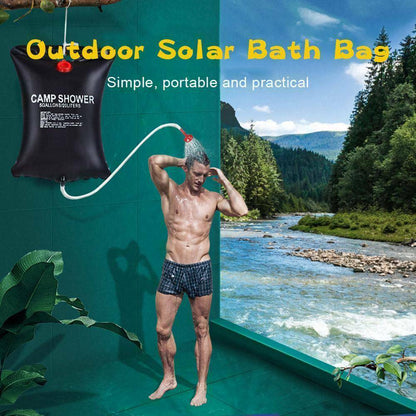 Solar Heated Portable Camping Shower Bag