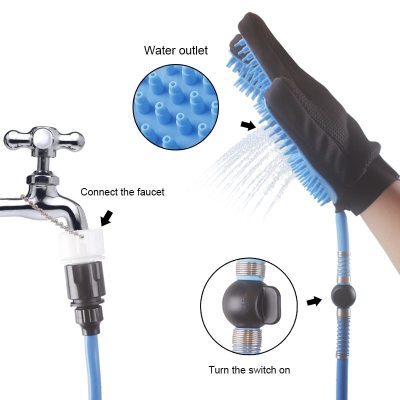 Handheld Pet Bathing Glove