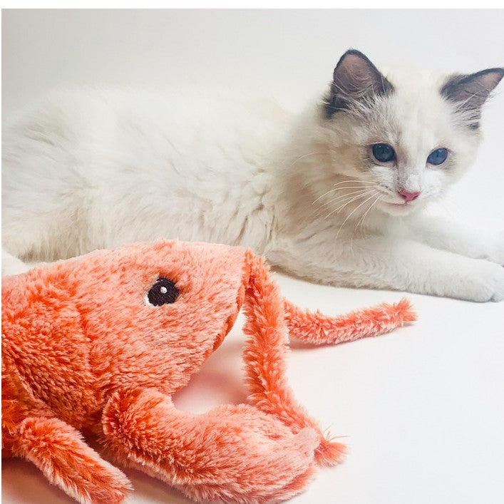 Jumping Shrimp Cat Toy