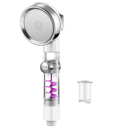 AquaBoost Twin-Turbo Shower Head