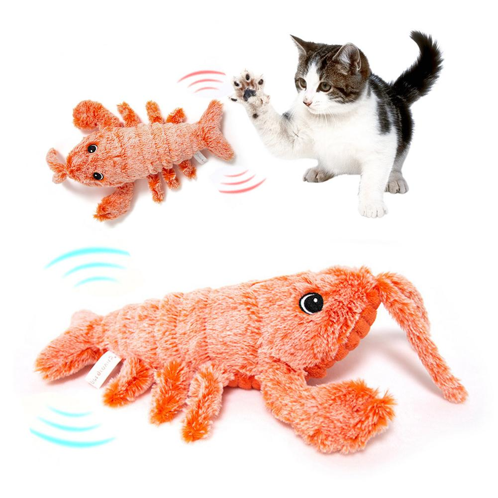 Jumping Shrimp Cat Toy