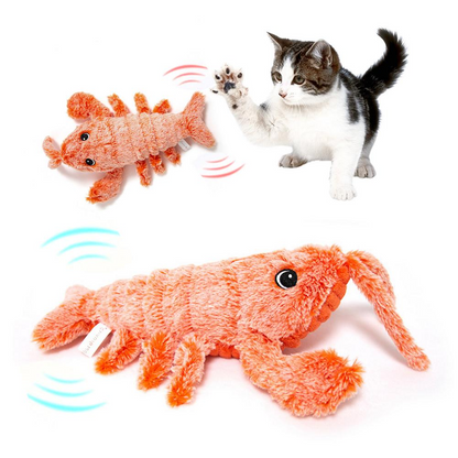 Jumping Shrimp Cat Toy